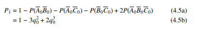 Verify that an expansion of Eqs. (4.3a, b) leads to seven terms in addition to the term one, and...-3