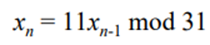 Implement the following LCG with and without the Schrage’s method: Are the sequences generated the...-1