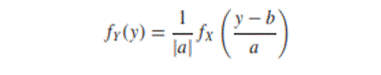 Find the density of cX when X follows a gamma distribution. Show that only ? is affected by such a...