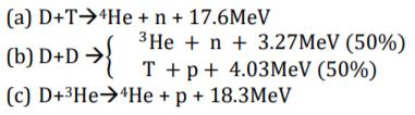 In the three reactions of , find at which Q values each of these reactor fuels is “burning”, i.e....