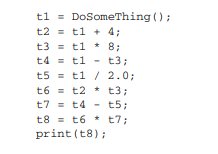 Consider the following computations (or tasks) on the generic components t1 to t8 (that is, they...-1