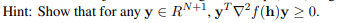 Prove that the objective function given in Eq. (9.45) is globally convex.-1