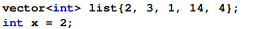 Given the declarations evaluate each of the following expressions:-1