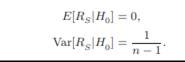 Since the method described for testing the hypothesis of no correlation in this section is based on...-2