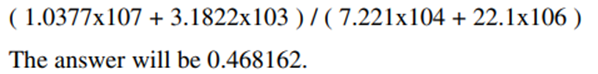 Write a program to evaluate the constant Write a function that raises the integer x to the power n....