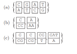 State whether each of the following instances of the Post correspondence problem is positive or...