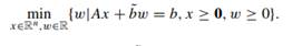 Let A ? Rm×n, b ? Rm, and x(0) ? Rn ++. Suppose that A has linearly independent rows and define b˜ =...-1