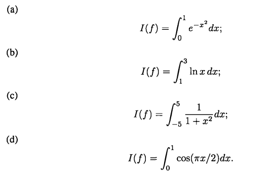 What should h be to guarantee an accuracy of when using the trapezoid rule for each of the following...-2