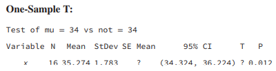 Consider the following computer output. a. How many degrees of freedom are there on the -test...-1