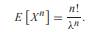 X is a Pareto (a, µ) random variable, as defined in Appendix A. What is the largest value of n for...