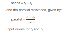 This problem is to do with electrical resistors, which ‘resist’ the flow of electric current through...