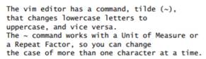 How can you cause vim to enter Input mode? How can you make vim revert to Command mode? What is the...