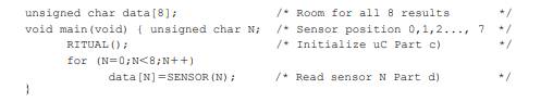 The objective of this problem is to interface a position transducer array to a 9S12 (Figure 3.39)....-3