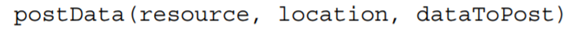 Please write a function that uses your buildURL function to build a URL (using https), then uses the...