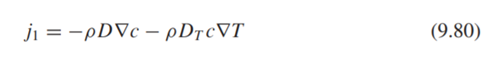 Thermal flow field fractionation involves mass transfer induced by temperature gradients. Consider...-2