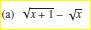 This problem focuses on analytical manipulations introduced in order to avoid a cancellation....-1