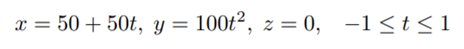 Run parabola.cpp. Press ‘+/-’ to increase/decrease the number of vertices of the approximating line...-2