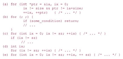 Explain each of the following loops. Correct any problems you detect. The while loop is particularly...