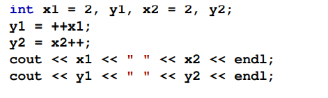 What is printed by the following code fragment? Why does the output appear as it does?