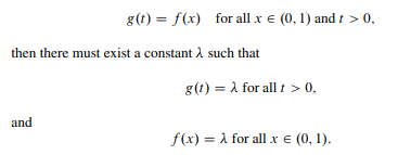 Assume that g.t / is a function of t>0 and that f .x/ is a function Prove that if-2