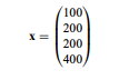 Given is an open input–output model (Leontief model) with Let x be the total vector of goods...-2