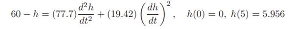 The electrostatic potential u between two concentric spheres of radius r = 1 and r = 4 is determined...-2