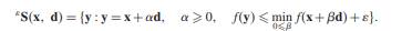 For > 0 define the map S by Show that if f is continuous, S is closed at (x, d) if d = 0. This map...