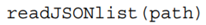 In the data directory (on the book web page) is a file named fib.json containing a JSON-encoded list...