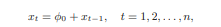 We assume that the data x0, x1, an satisfy where f0 = 0 is a real constant. Note that these data are...