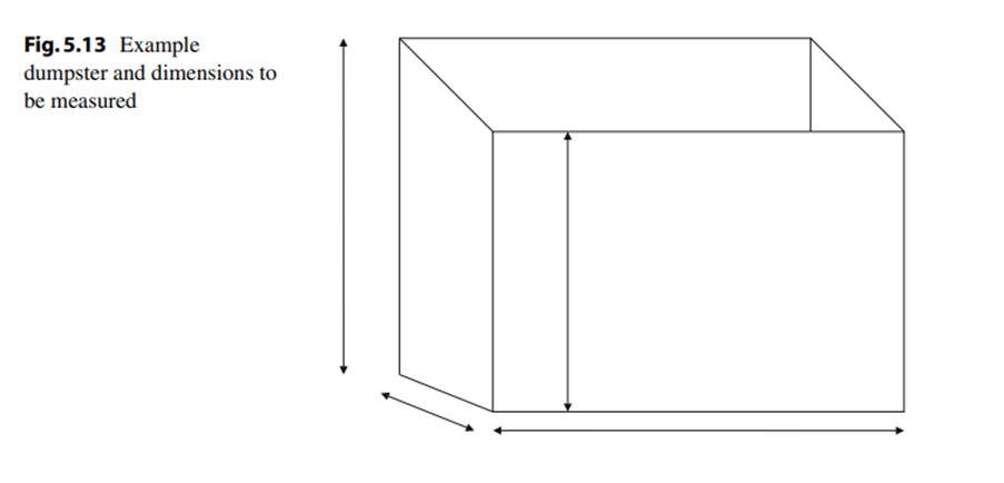 For this problem, you will consider the optimal shape and construction of a trash dumpster. (a)...