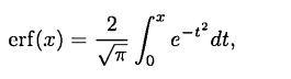 The error function, denned as is an important function in probability theory and heat conduction....