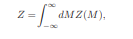 Show that Z(M) can be written as a Gaussian and then do the integral over M in (5.112) to find the...