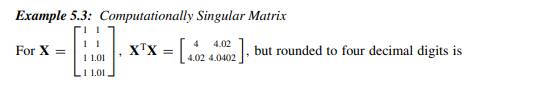 Compute ? * for X in Example 5.3-1