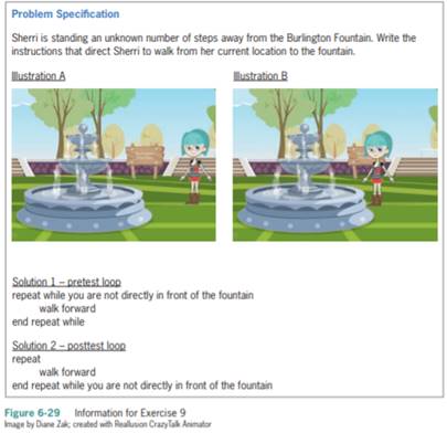 Write a Visual Basic assignment statement that updates the intTotal counter variable by 3. Write a...