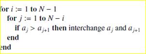 Bubble sort is a simple sorting algorithm. It puts a given list of numbers a 1 , . . . , aN into...