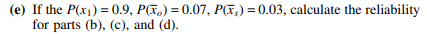 Suppose that in problem 3.19 you had only made a two-state model—diode either good or bad, P(x g ) c...