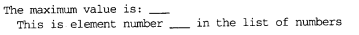 Write a C program to input eight integer numbers into an array named temp. As each number is input,...