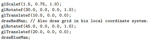 Run relativePlacement.cpp. Pressing the up arrow key once causes the last statement, viz.,...-1