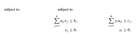 In Section 4.9 we showed how to use linear-programming duality theory to model the column and row...-2