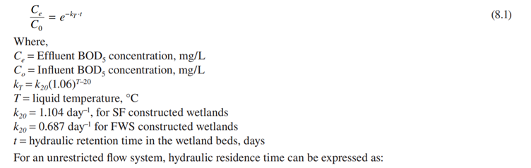 A university campus in central Asia produces wastewater with the following characteristics: It is...-4