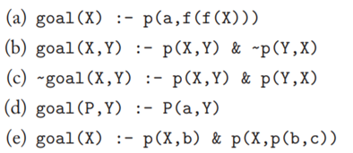 For each of the following strings, say whether it is a syntactically legal query. Say whether each...-1