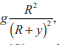 Revise the model’s differential equation for acceleration (dv/dt) where acceleration due to gravity...