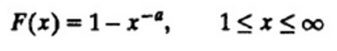 The CDF of a Pareto variate is given by Find its pdf, mean, variance, mode, and coefficient of...