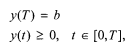 Consider the following problem of launching a rocket to a fixed altitude b in a given time T while...-2