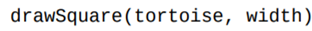 Write a function that uses the turtle named tortoise to draw a square with the given width. This...