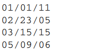 You have several dates that range from 1910 to 2006 in a raw data file. Unfortunately, all of the...