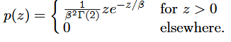 a) Show that the mean and variance of a random variable Z with the gamma probability density,...-2