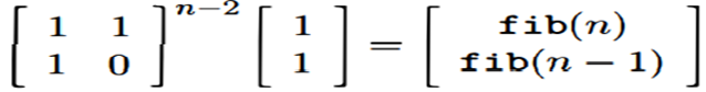 The previous problem shows that a recursive function can compute the nth Fibonacci number as...-2