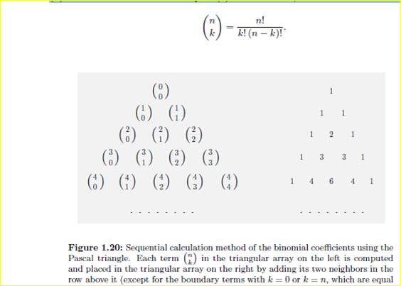 Binomial coefficient formula and the Pascal triangle. (a) Use the definition of _ nk _ as the number...