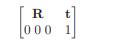 Find the inverse of the rigid body transformation: where R is a 3 × 3 rotation matrix and t is a...